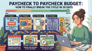 Paycheck to Paycheck Budget: How to Finally Break the Cycle in 30 Days
