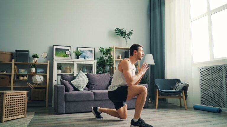 Beginner home workout without equipment
