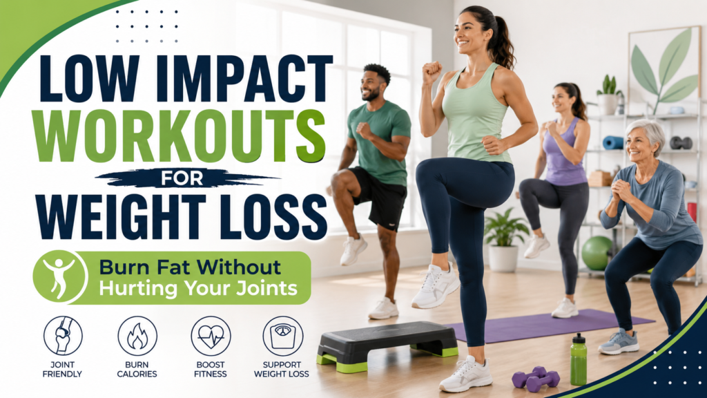 Low Impact Workouts for Weight Loss: The Complete Guide low impact workouts
