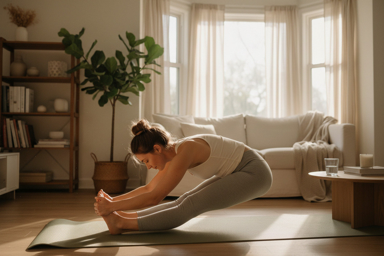 fitness routine for beginners at home