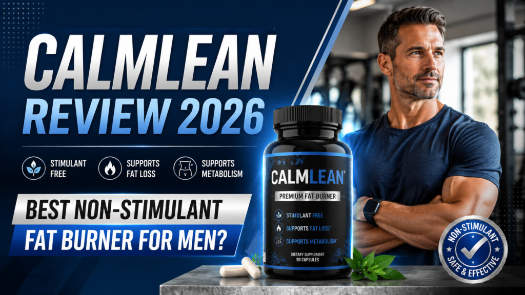 CalmLean Review 2026 - Best Non Stimulant Fat Burner for Men non stimulant fat burner
