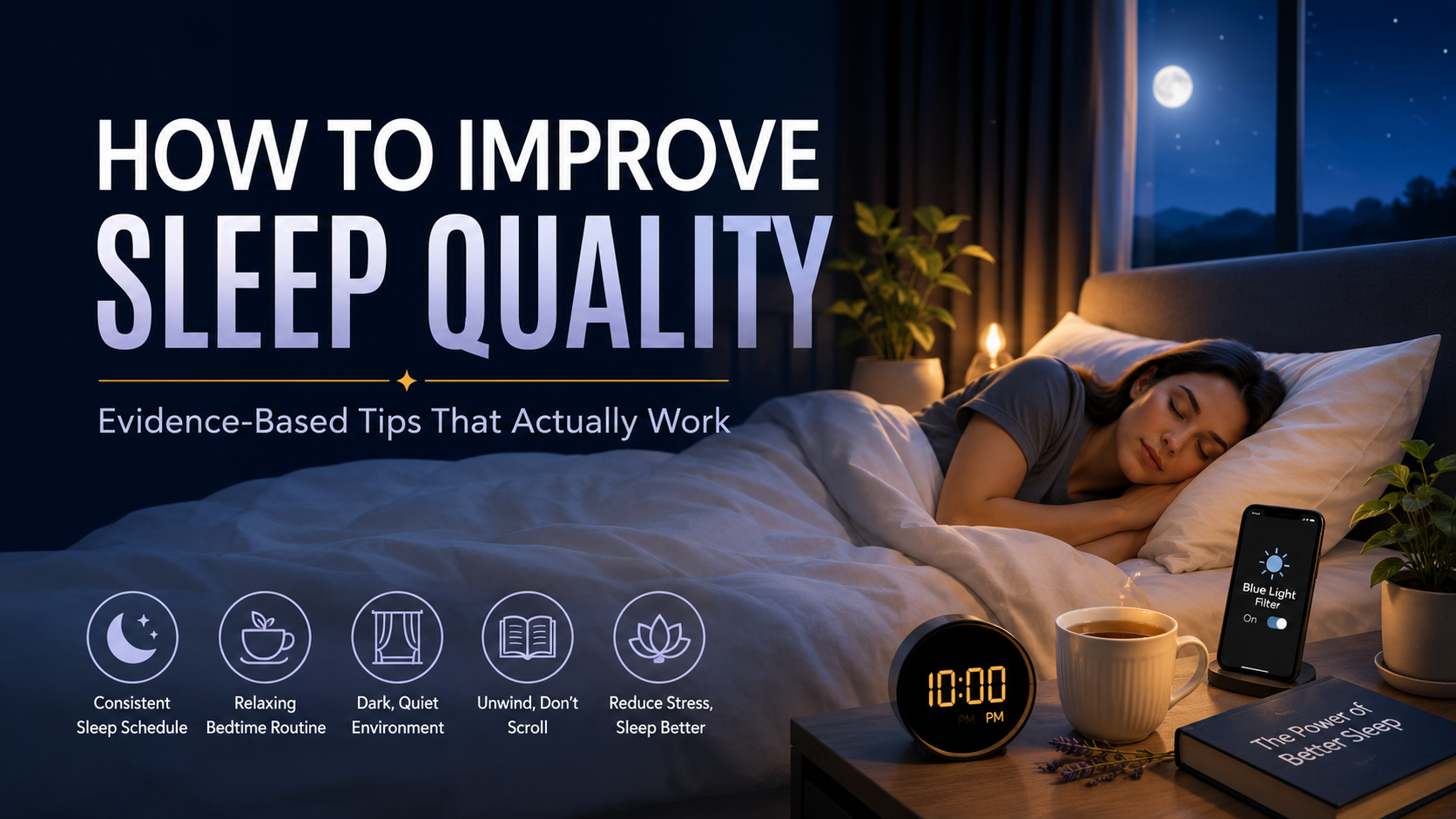 Improve Sleep Quality: Evidence-Based Tips That Work