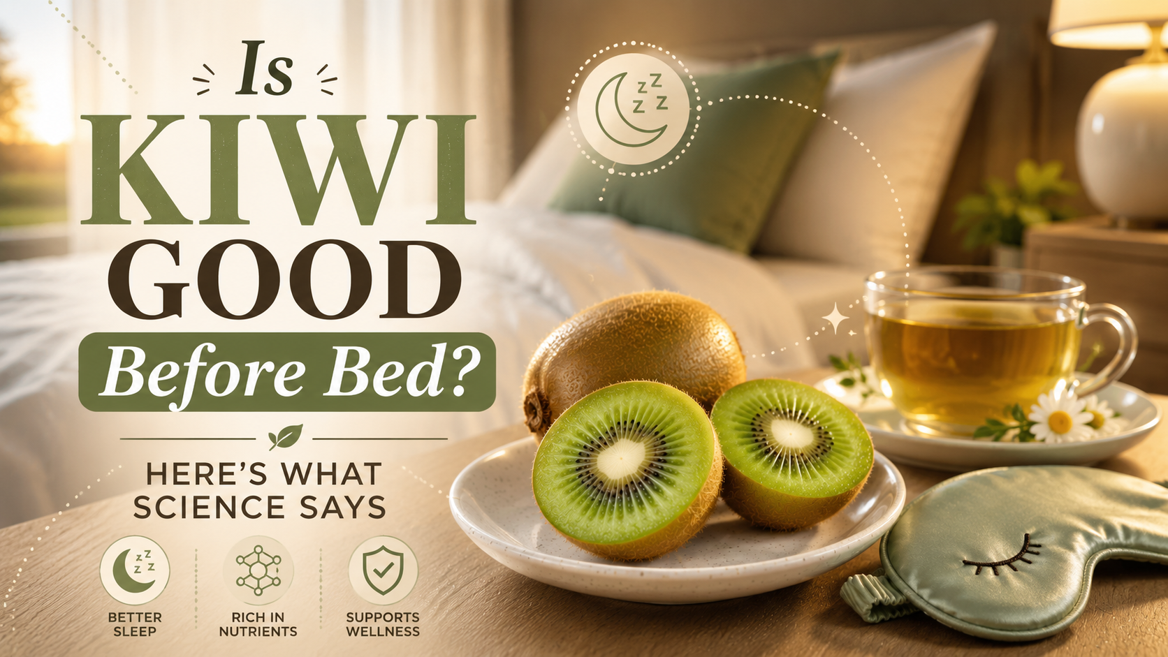 Is Kiwi Good Before Bed