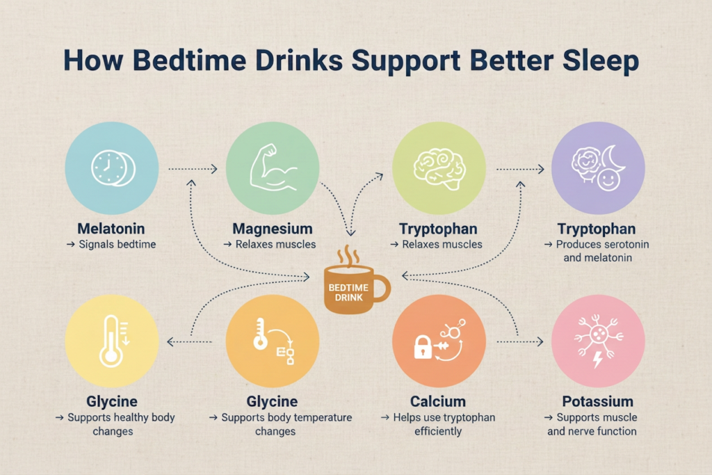 best drinks before bed for better sleep