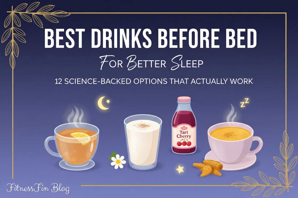 best drinks before bed for better sleep
