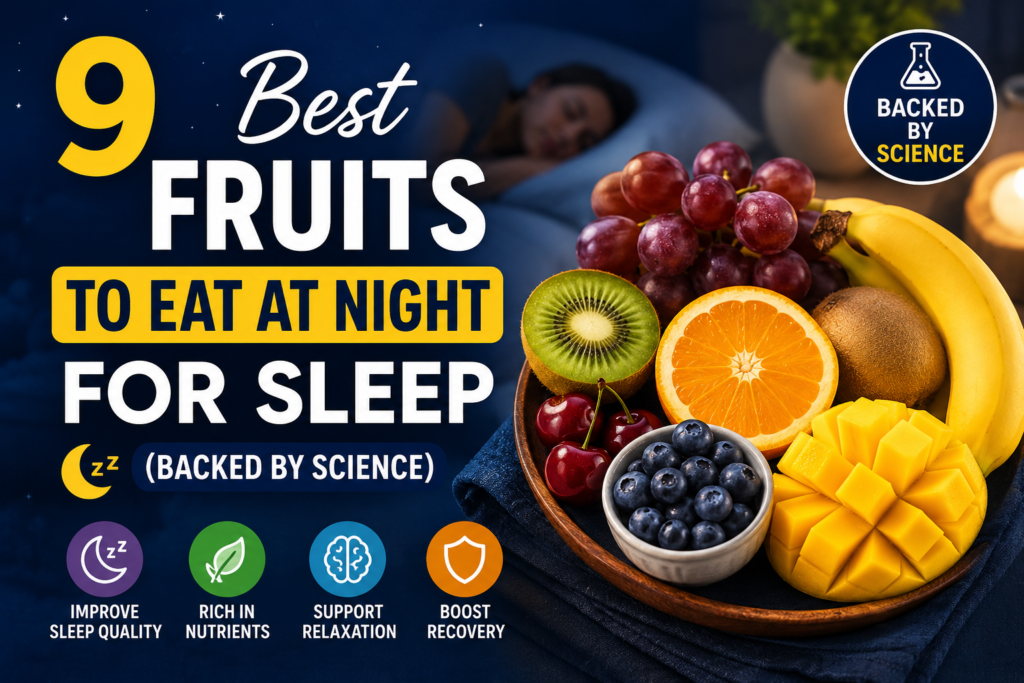 best fruits to eat at night for sleep